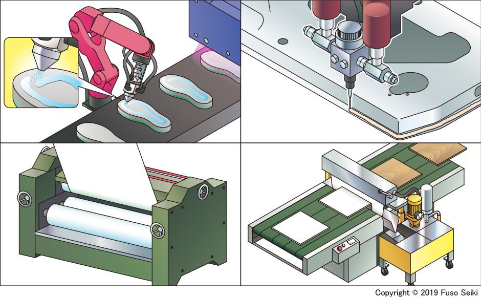 There are 4 main adhesive applicators. Which is best for you?